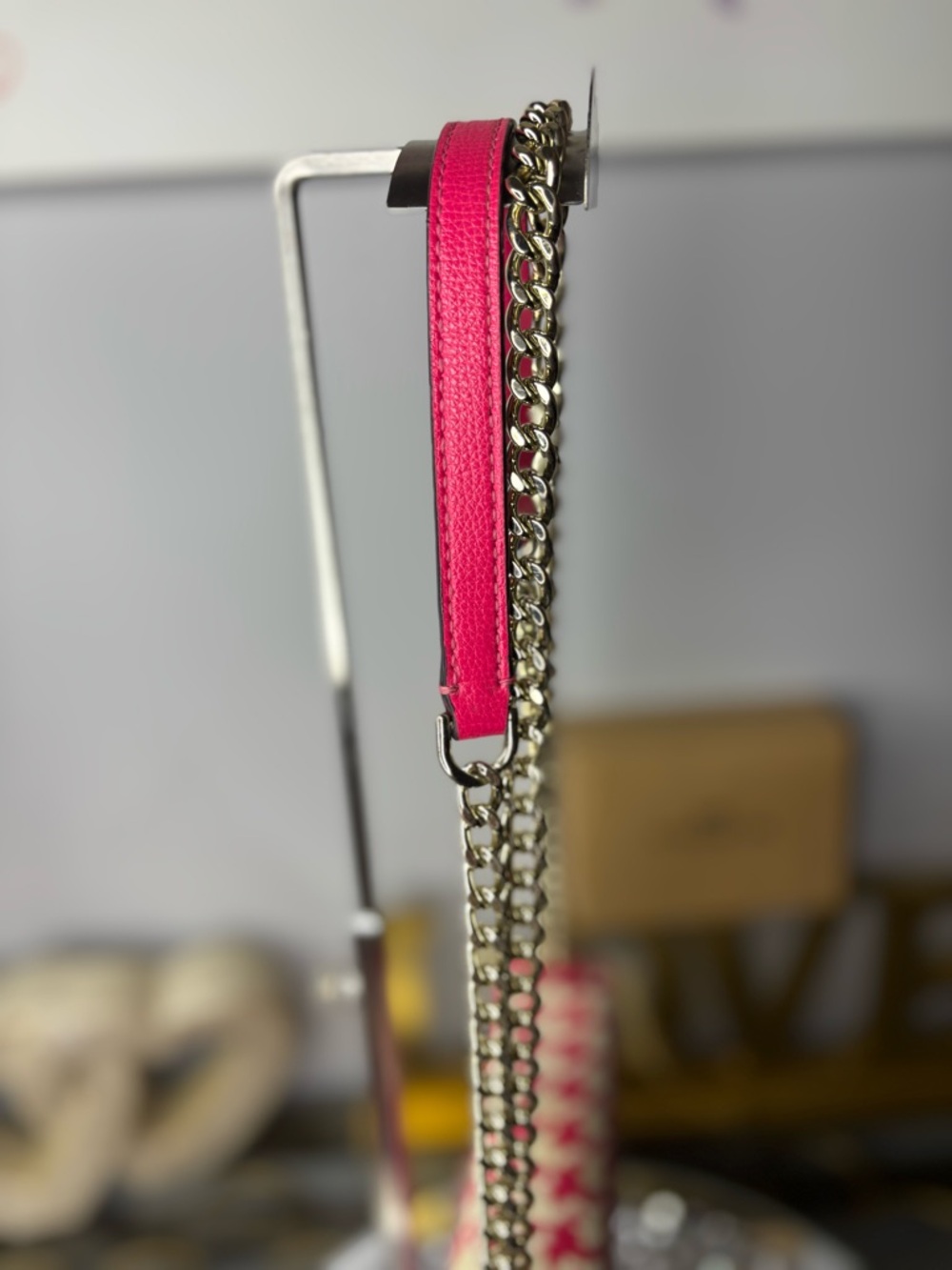 $328 KATE SPADE Red and Cream Woven Crossbody Bag - Picture 6 of 12
